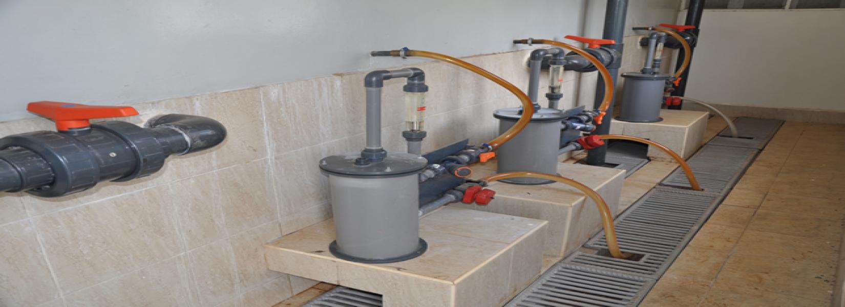 Filter Back washing Machine at Kapolet Treatment Works Filter Back washing Machine at Kapolet Treatment Works